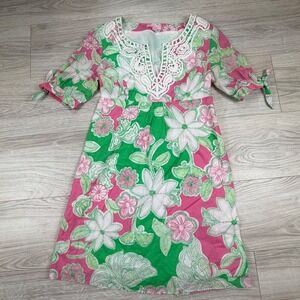 a line dress with sleeves THE PERFECT A-LINE 3/4 SLEEVE DRESS